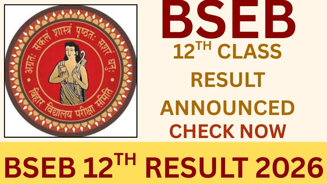 BSEB 12TH RESULT 2026