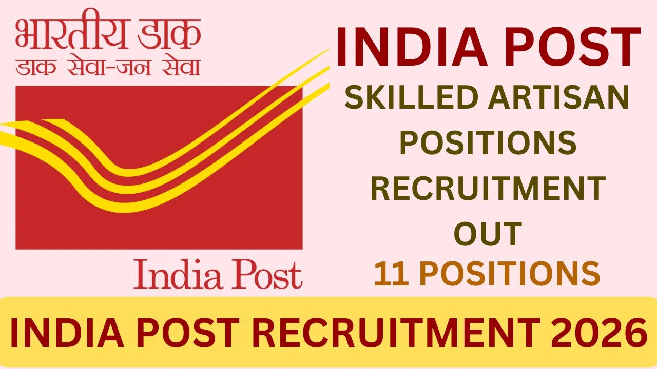 INDIA POST RECRUITMENT 2026