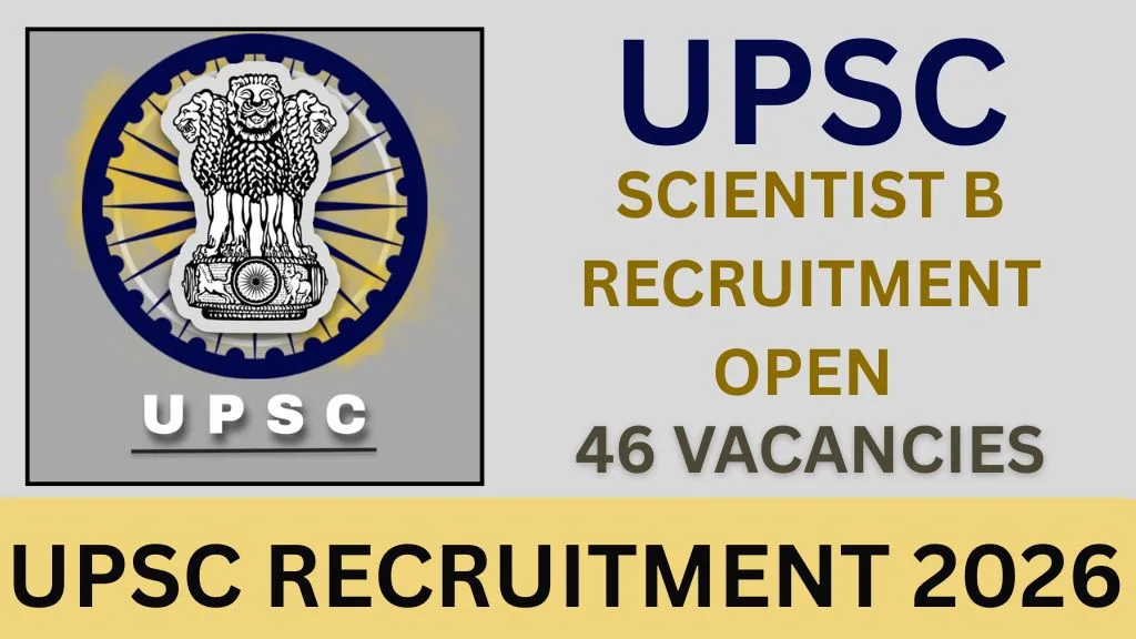 UPSC RECRUITMENT 2026